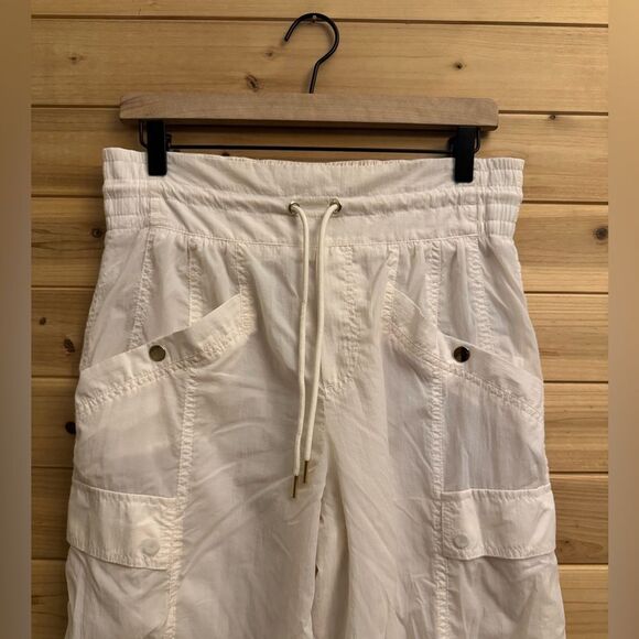 Athleta Alicia Keys Size 8 Keys High Waist Nylon Utility Jogger Cargo Pants - Picture 3 of 14